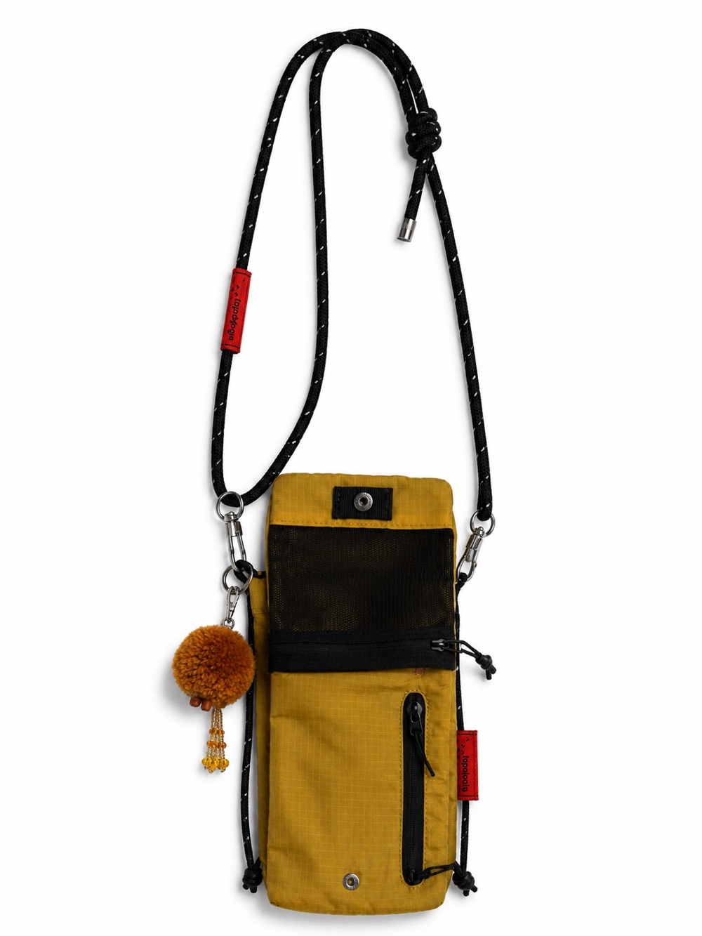 Topologie Mustard Yellow Utility Crossbody Sacoche Bag Rope Strap